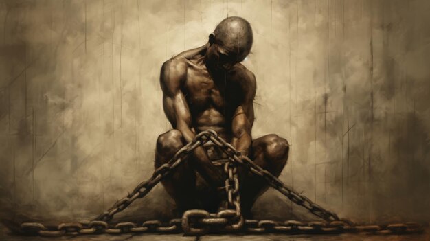 Foto giornata internazionale per l'abolizione della schiavitù 2 dicembre ai generativa