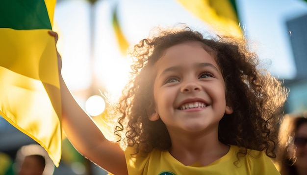 International Day of Brazil happy and celebration portrait photography National day celebration th