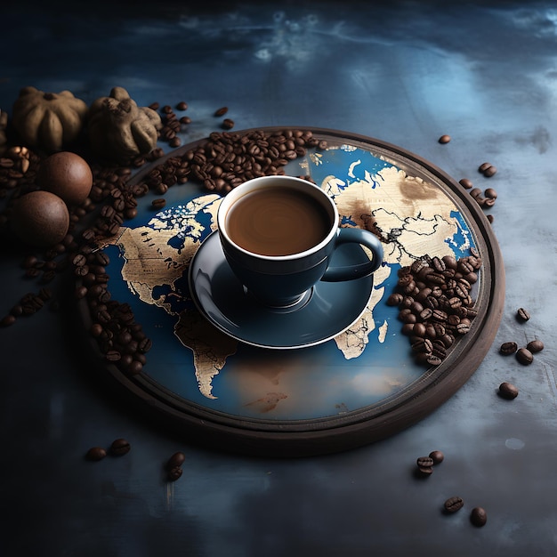 International day of coffee international day of coffee background happy international day coffee