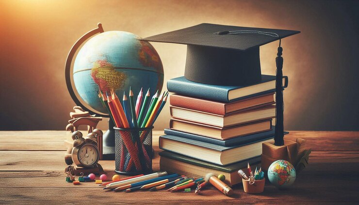 फोटो international day of education globe books
