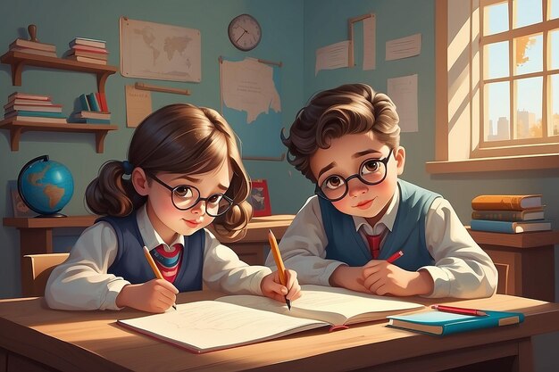 International day of education illustration