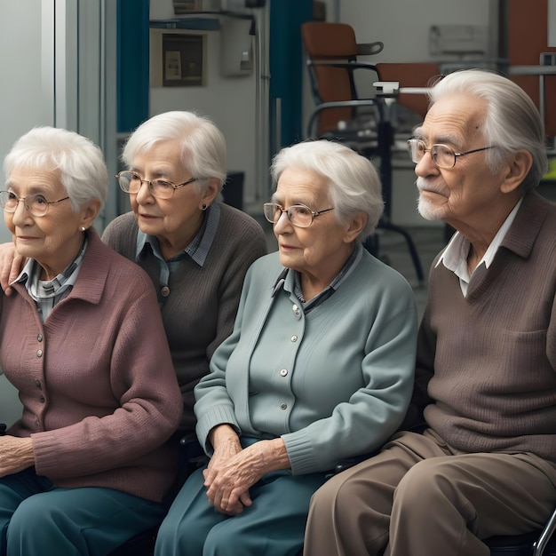 International Day for the Elderly Ai Generated