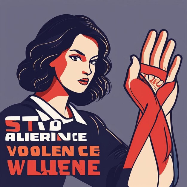 International Day for the Elimination of Violence against Women illustration