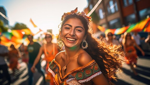 Foto giornata internazionale del messico felice e celebrazione fotografia di ritratto celebrazione della festa nazionale th