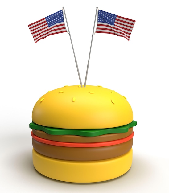 Международный день гамбургера сша америка сша флаг страна национальный сыр мясная мука сырбу