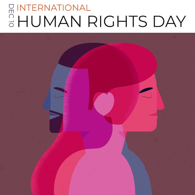 International human rights day collage