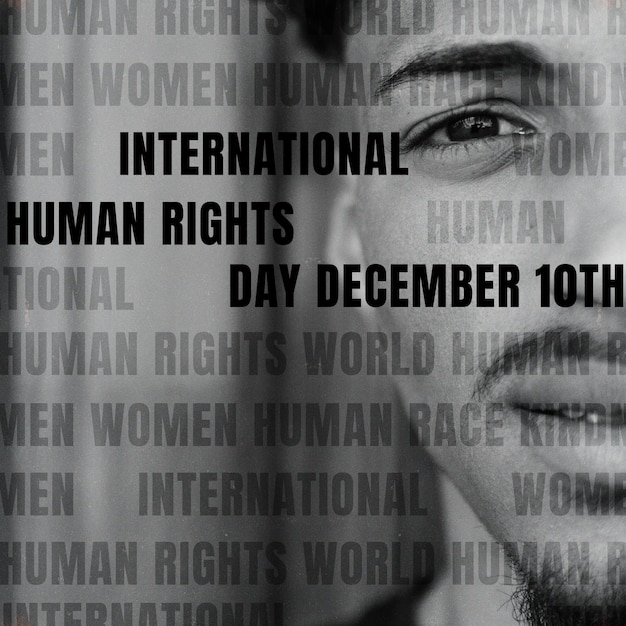 Photo international human rights day collage