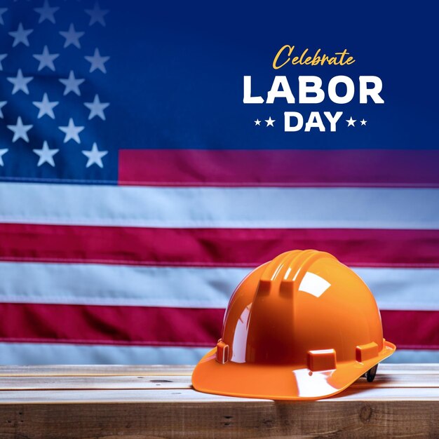 International labor day post design