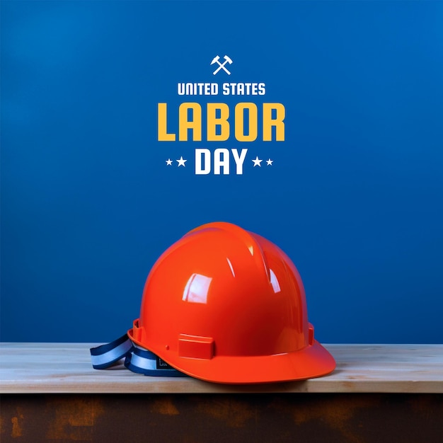 International labor day post design