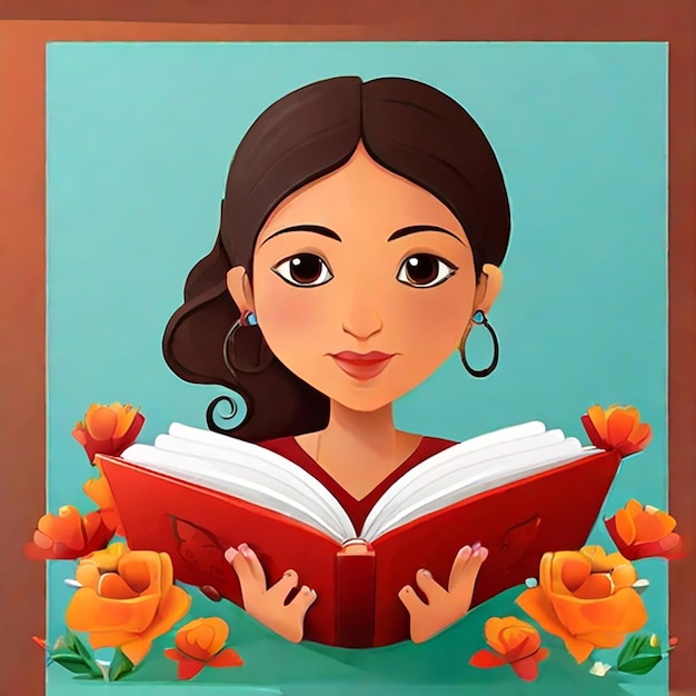 Photo international mother language day 21 february flat illustration generated by ai