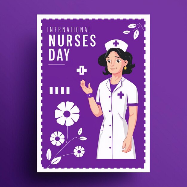 Premium Photo International Nurses Day Poster Design