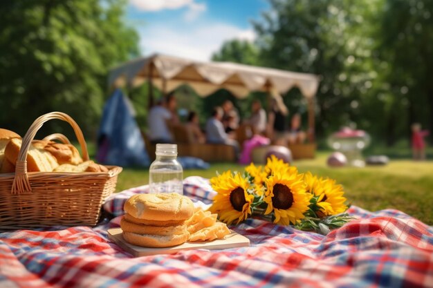 Photo international picnic day