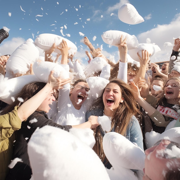 International Pillow Fight Day