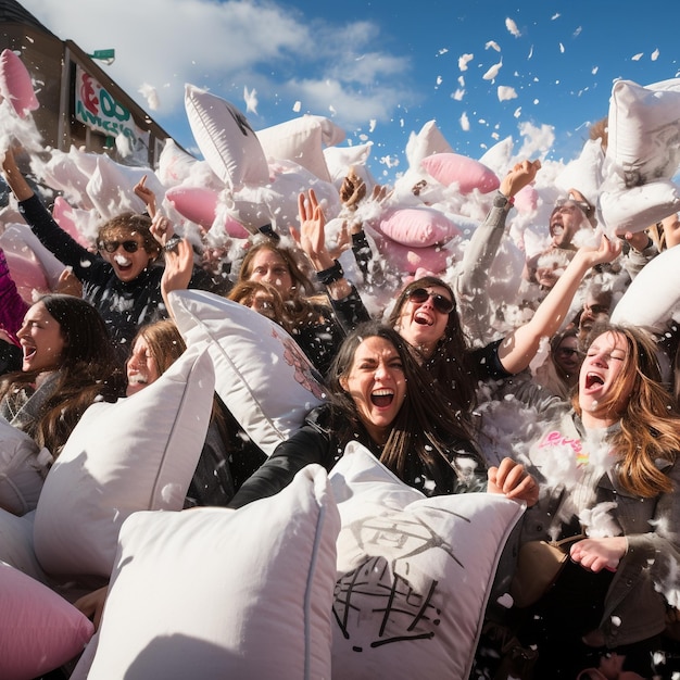 International Pillow Fight Day