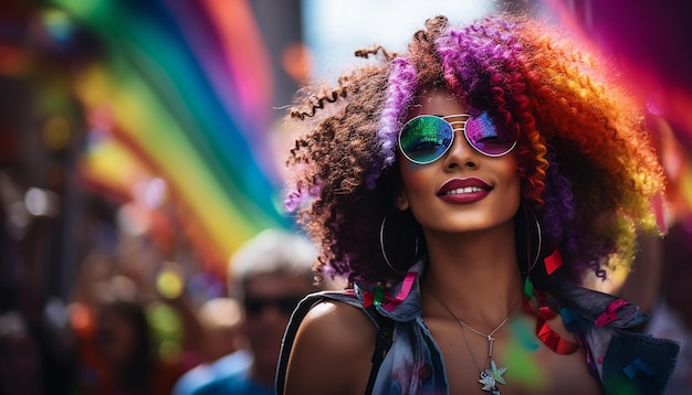 International pride day celebration portrait photography