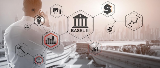 International regulatory framework for banks Basel 3 Banking supervision concept