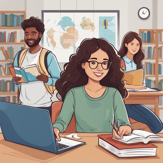 international student day illustration