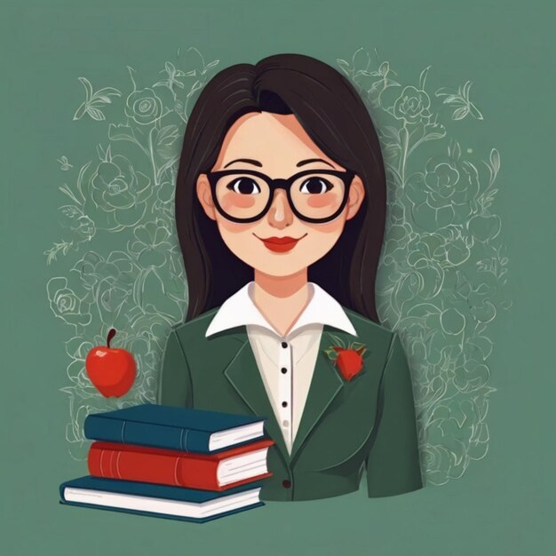 International Teachers Day Illustration