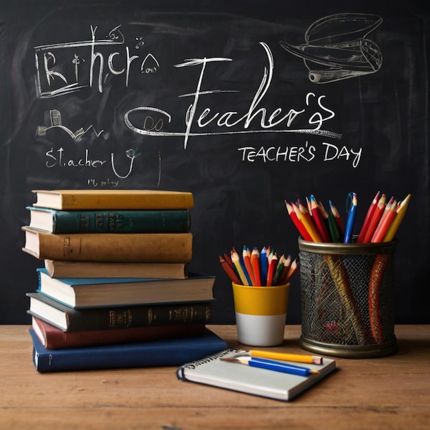 International Teachers Day Illustration