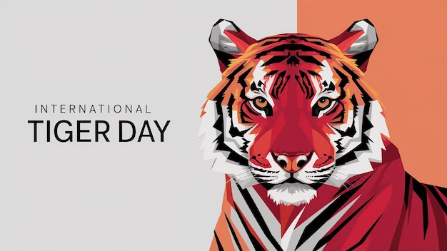Фото Международный день тигров отмечается 29 июля спасем тигров спасем природу generative ai