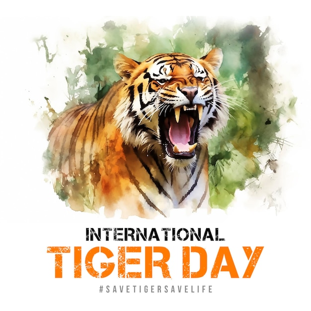 Photo international tiger day