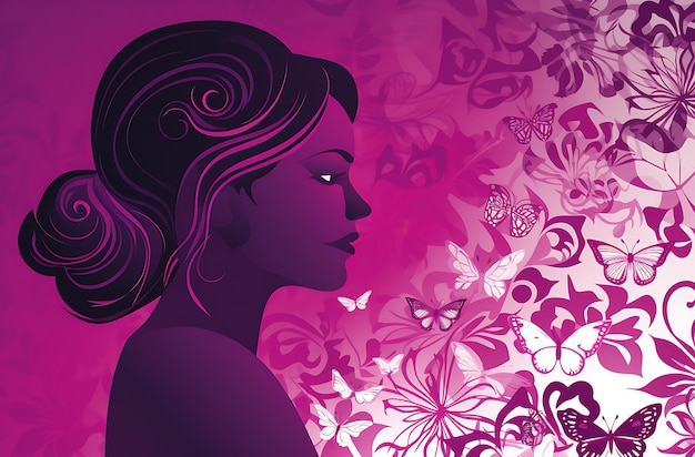 International Women's Day Celebration Empowering Women Globally Vector Graphic illutration