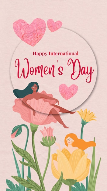 International Womens Day Ready Banner for Story