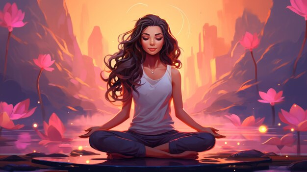 International Yoga Day June 21 Generative AI