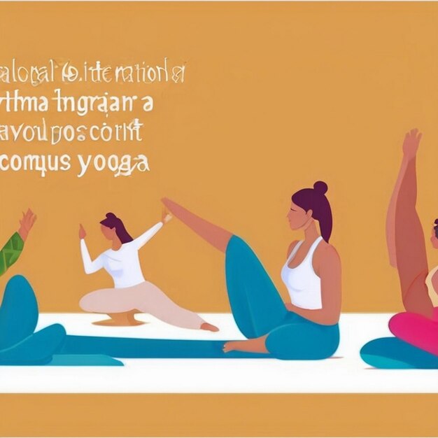 Photo international yoga day