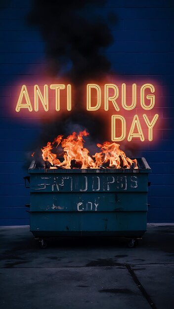 Foto internationale dag tegen drugsgebruik en illegale handel 26 juni