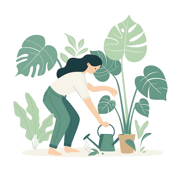 Internationale Dag van de Plantengezondheid Vibrant Vector Illustratie