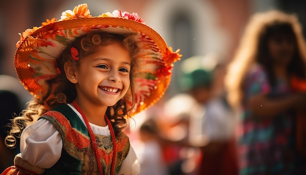 Internationale Dag van Mexico gelukkig en viering portretfotografie Nationale feestdag th