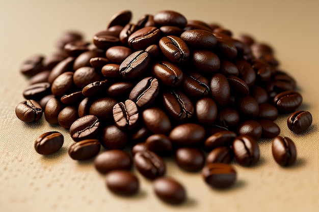 Internationale koffiedag Koffiebonen van hoge kwaliteit worden gemalen voor heerlijke koffie