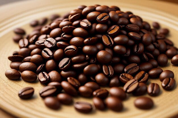 Internationale koffiedag Koffiebonen van hoge kwaliteit worden gemalen voor heerlijke koffie