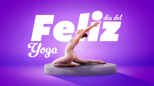 Foto internationale yoga dag collage