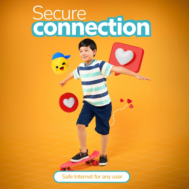 어린이와 청소년을 위한 인터넷 안전 구성
