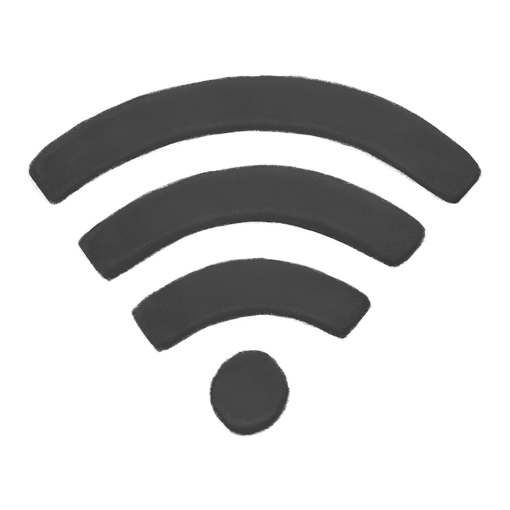 Фотография интернет wifi png эстетическая иллюстрация прозрачный фон