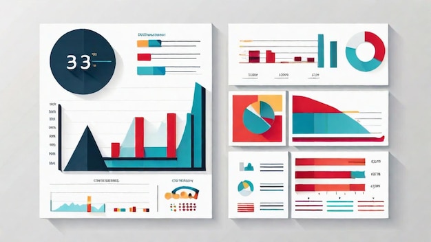 Foto interpretazione dei dati attraverso grafici e grafici