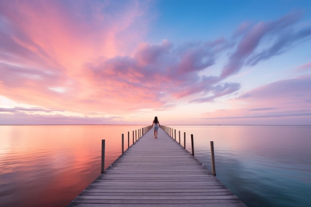 Into the Calm Exploring the Wooden Pier