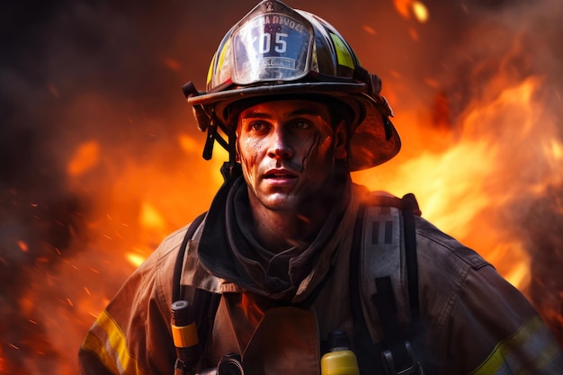 Into the Firestorm Heroic Firefighter