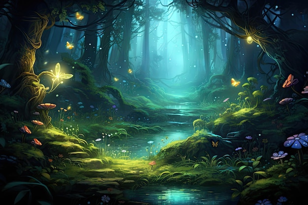 Into the Heart of the Firefly Forest