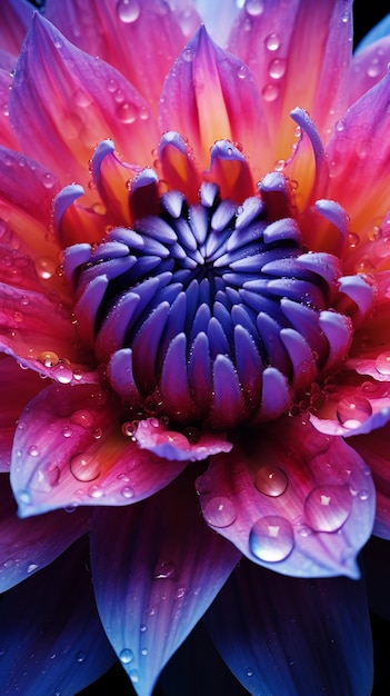 Intricate Bloom Macro Flower Shot