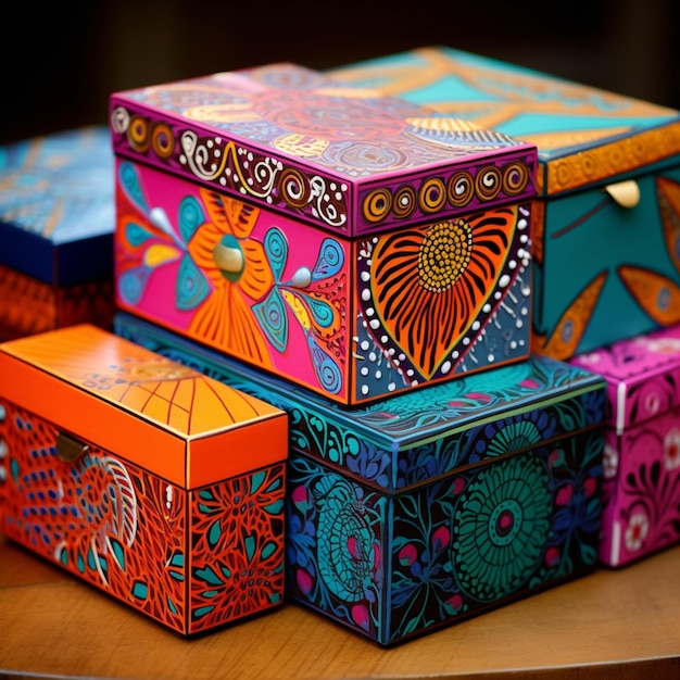 Intricate box designs