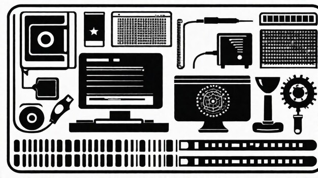 写真 複雑なコンピュータフォレンジック調査