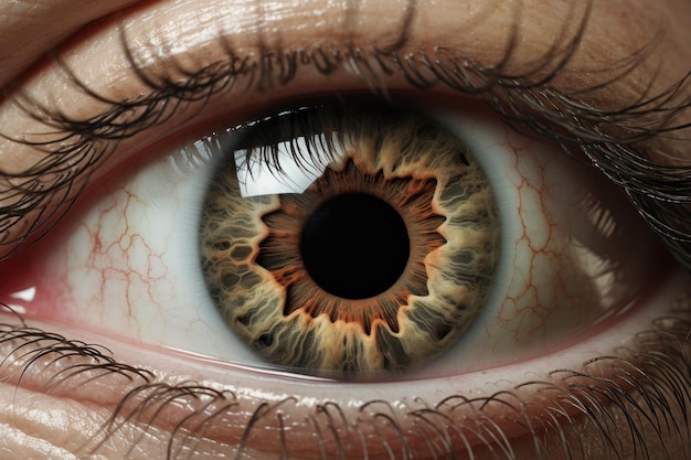 Intricate details seen by the human eye