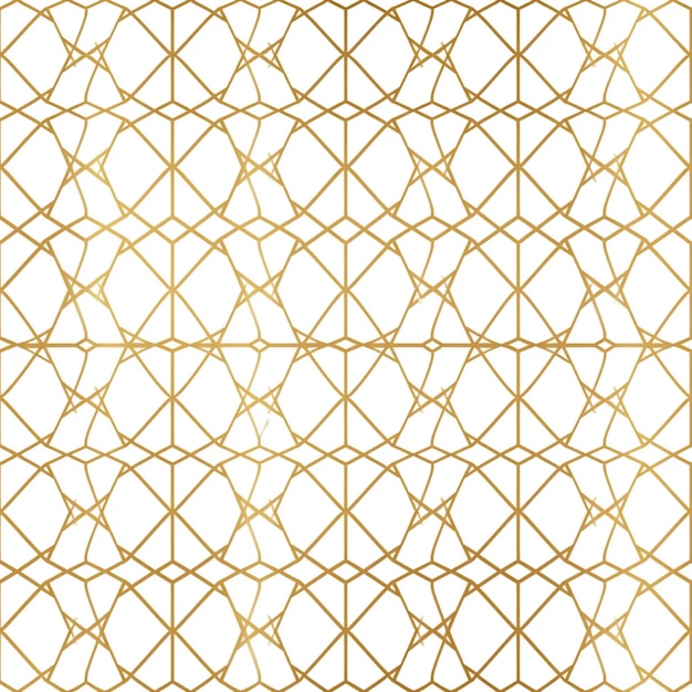 Intricate Islamic patterns shows geometric elegance intertwining lines and vibrant symmetry