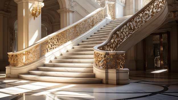 Intricate marble interiors