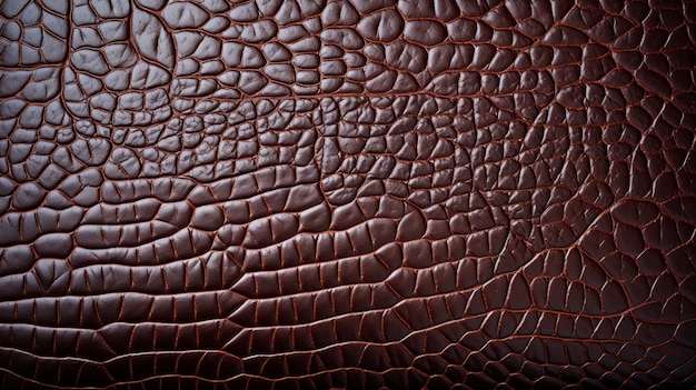 예술적인 표현의 복잡한 패턴이 유연한 가죽 표면을 장식합니다.