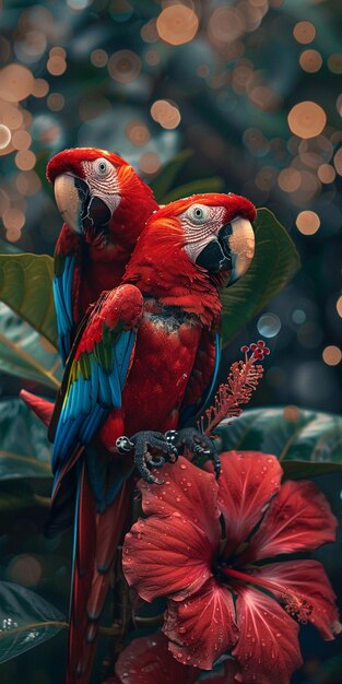 The Intricate Patterns of a Parrot AI Generated