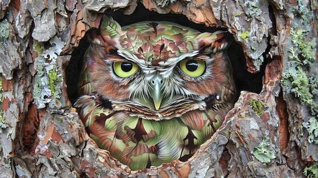 Intriguing Bird Camouflage Patterns